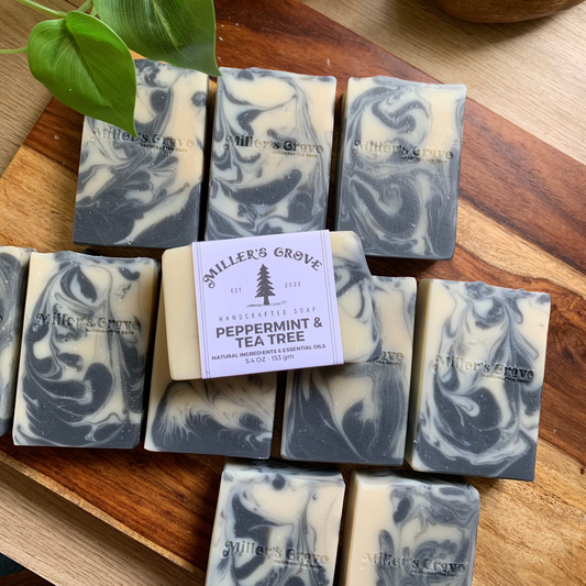 Peppermint and Tea Tree Soap - Miller's Grove