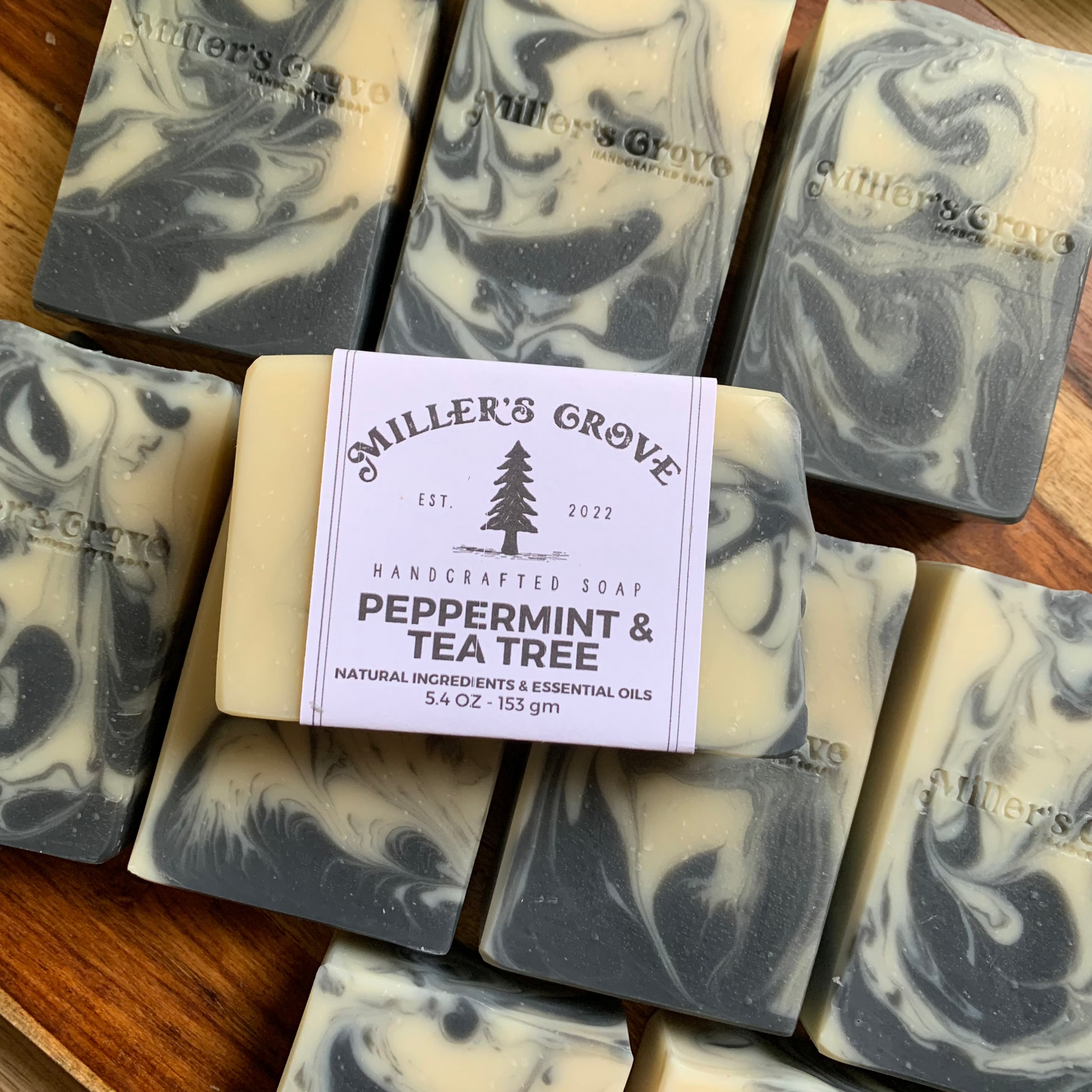 Peppermint and Tea Tree Soap - Miller's Grove