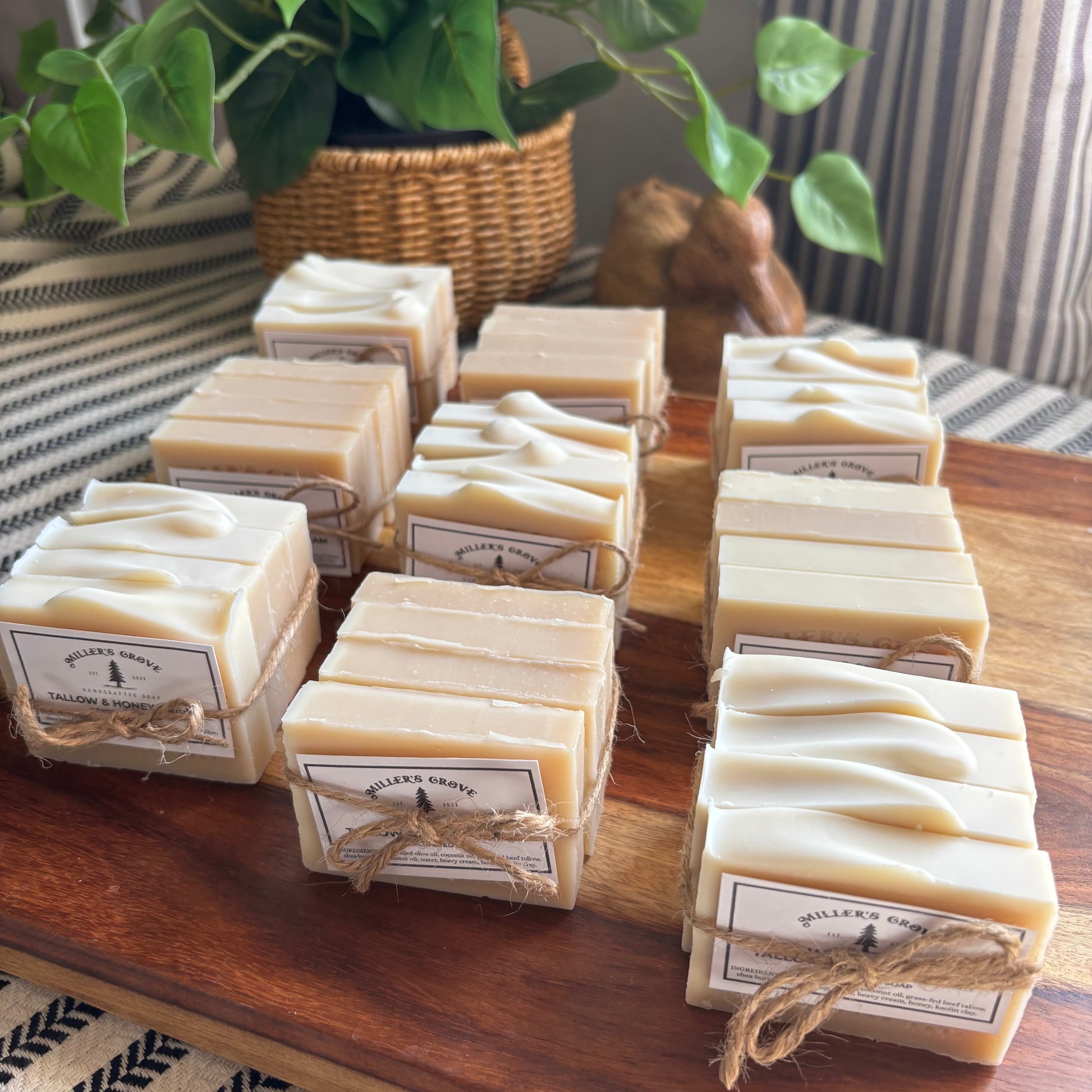 travel size 4 pack of millers grove soap