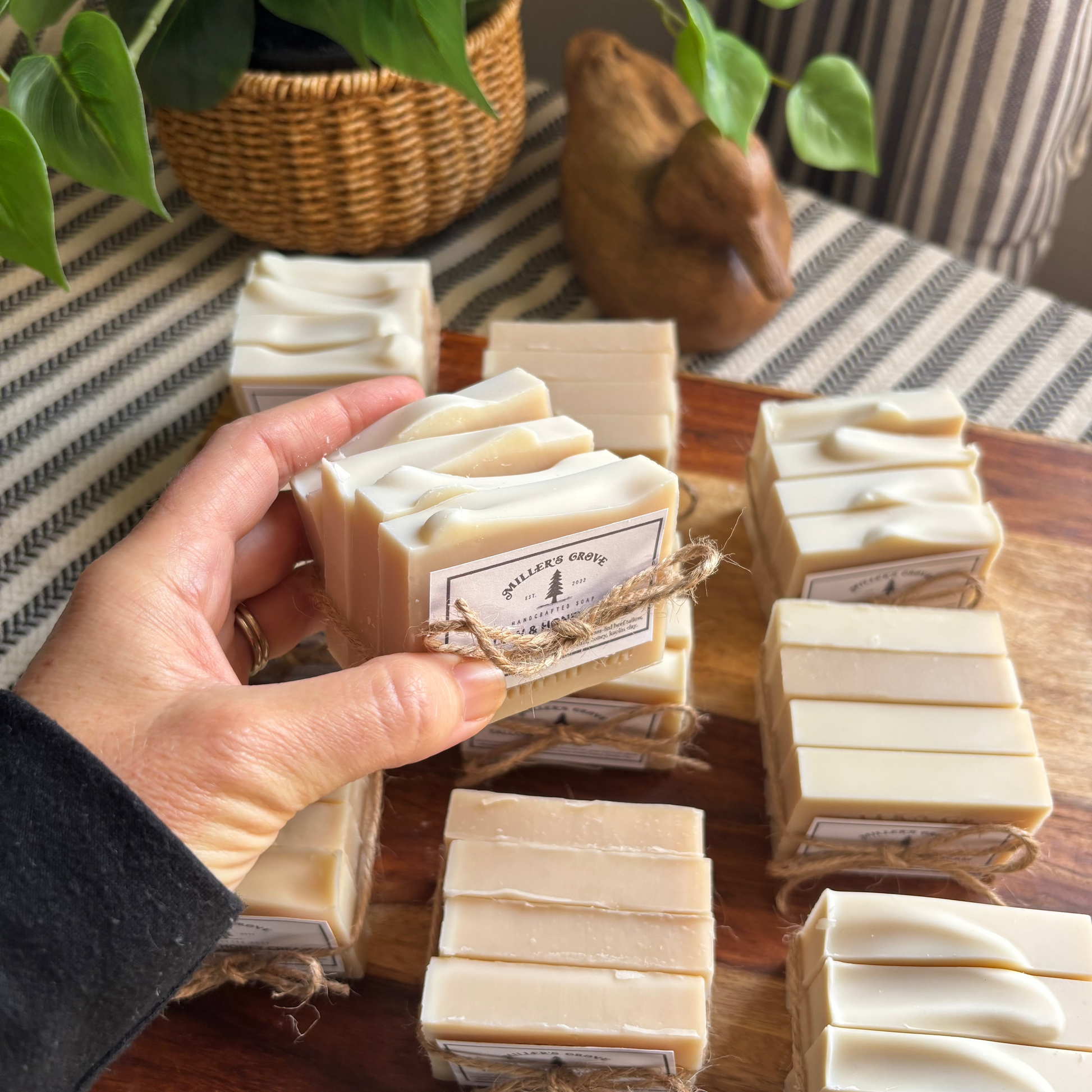 travel size 4 pack of soap - millers grove