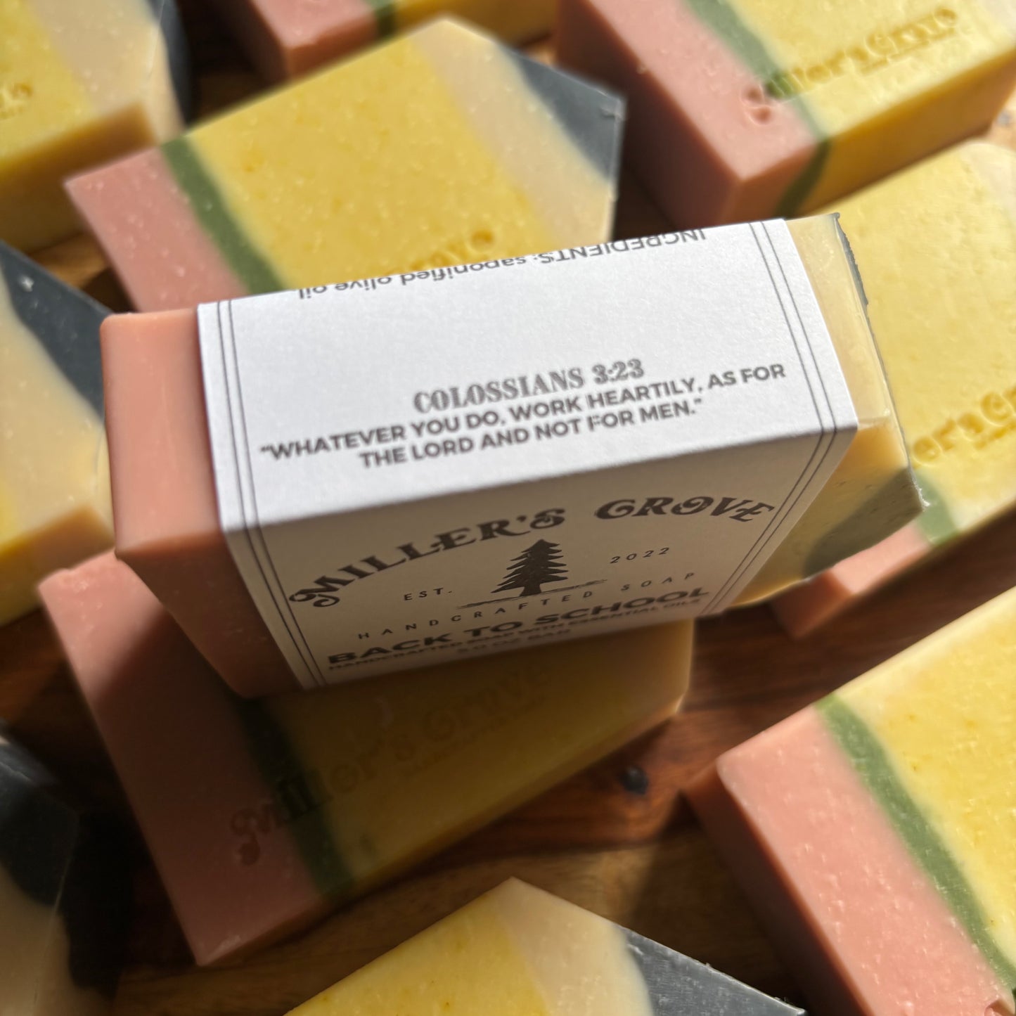 Back to school soap - millers grove