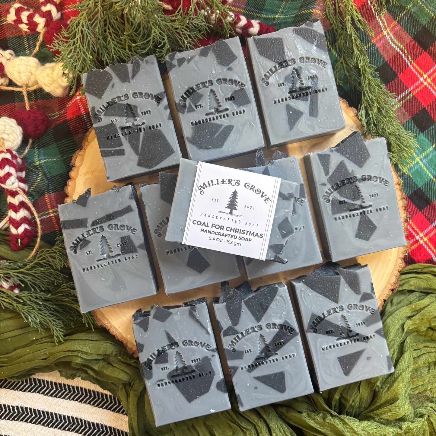 COAL FOR CHRISTMAS Bar Soap