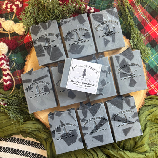 COAL FOR CHRISTMAS Bar Soap