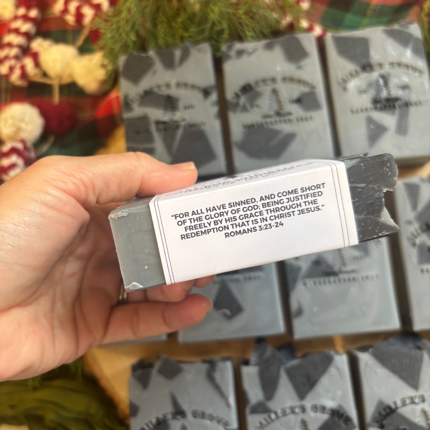 COAL FOR CHRISTMAS Bar Soap