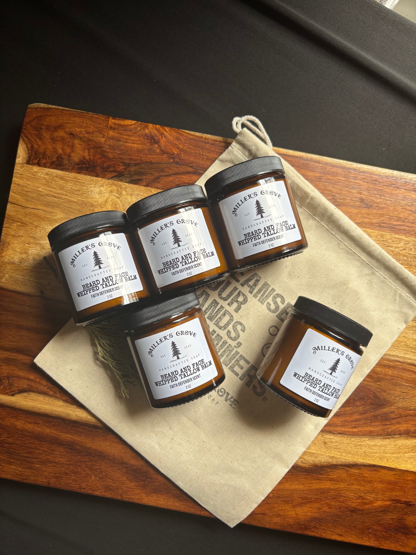 BEARD and FACE Whipped Tallow Balm 2 oz