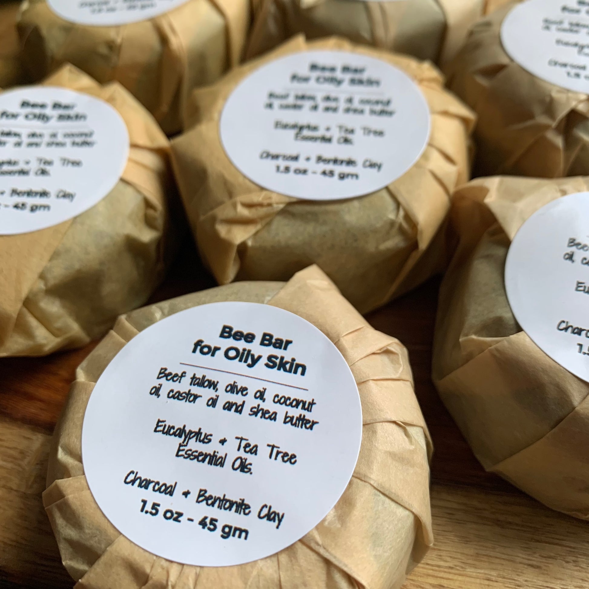round bee bar for oily skin