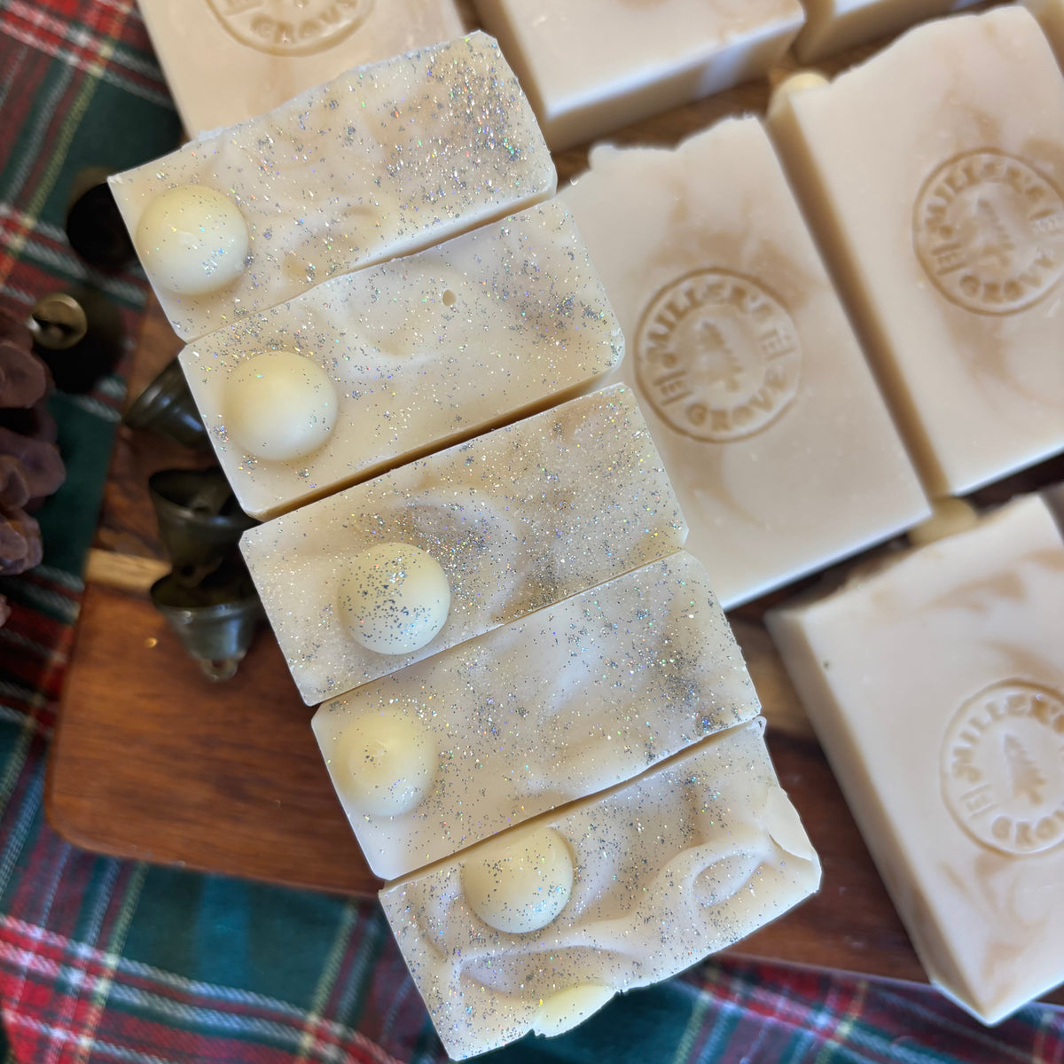 Snowball soap bar 