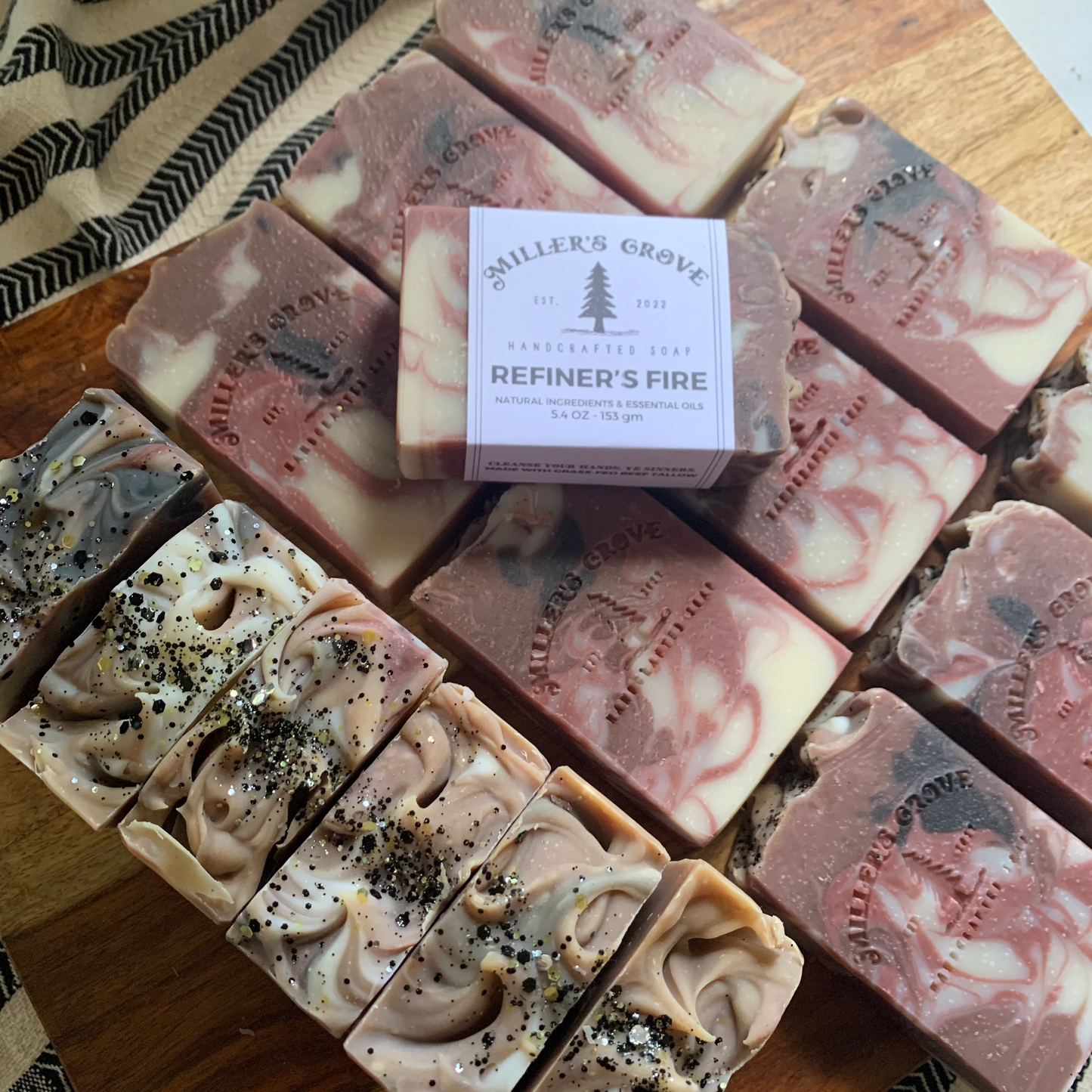 Refiner's Fire Soap Bar - millers grove