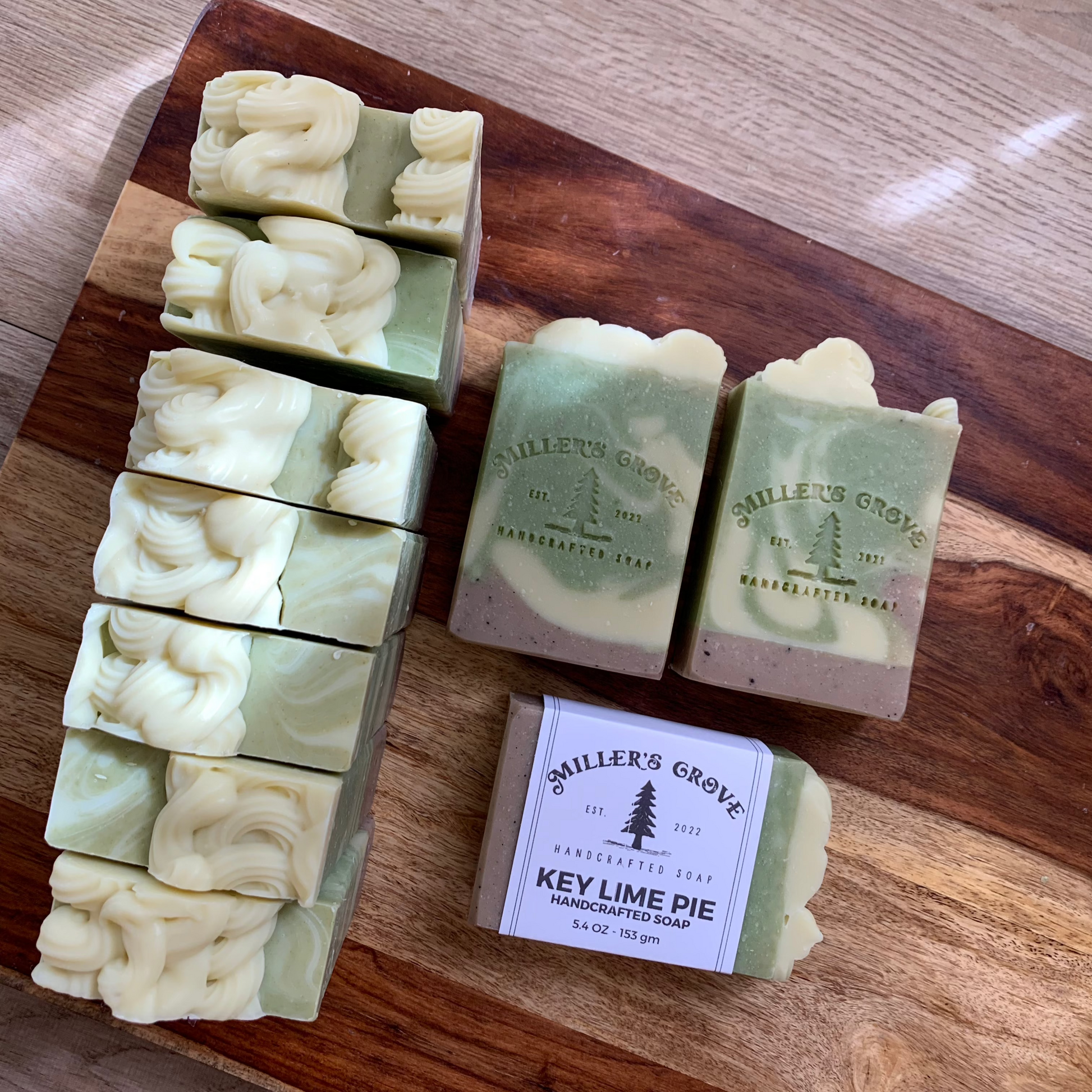 Key Lime Pie soap - Miller's Grove