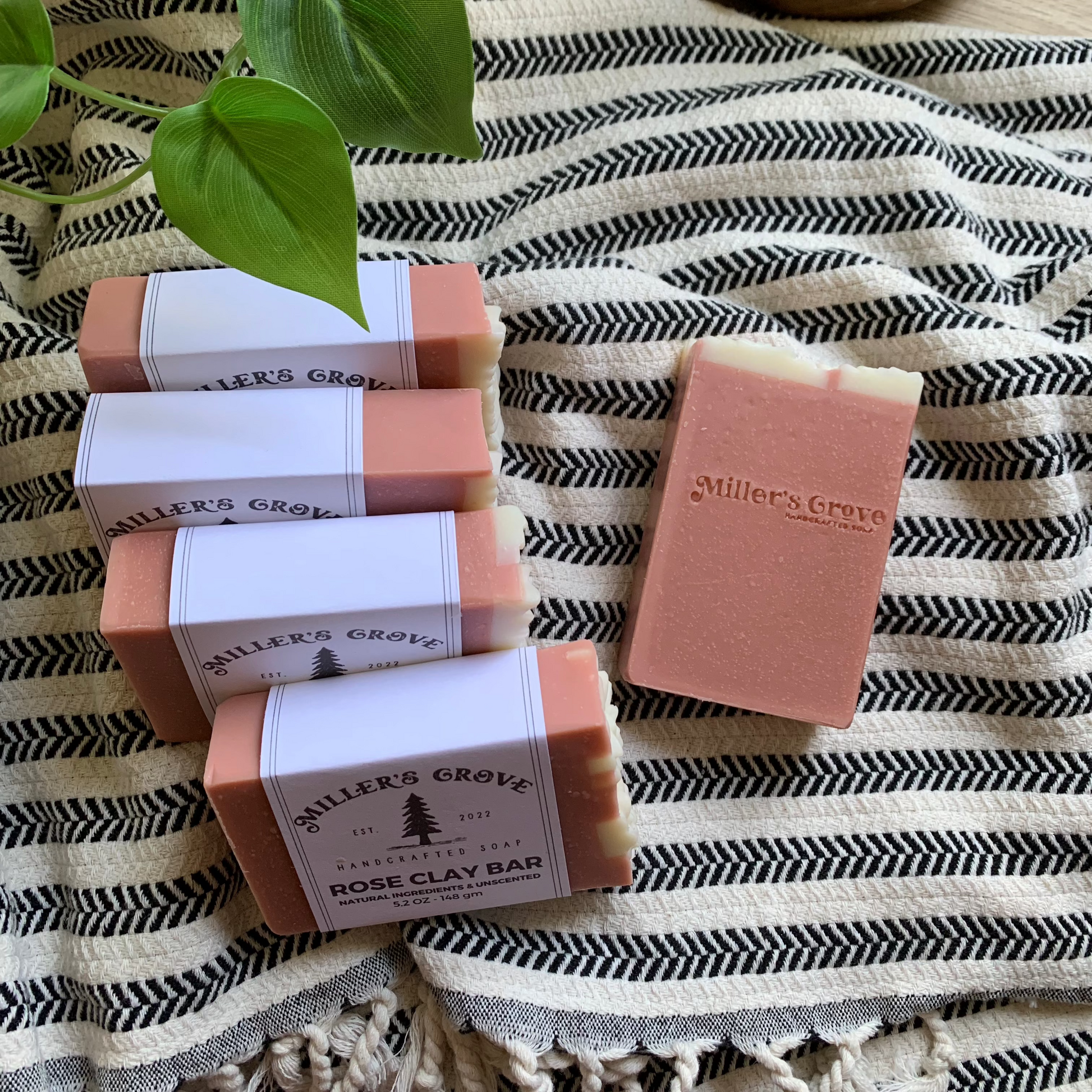 Rose Clay Soap - Miller's Grove