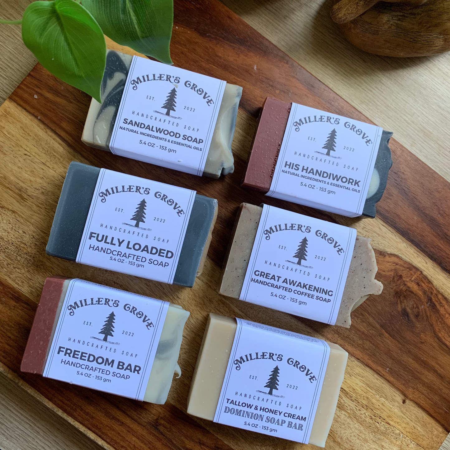 Manly soap 6 pack - Miller's Grove