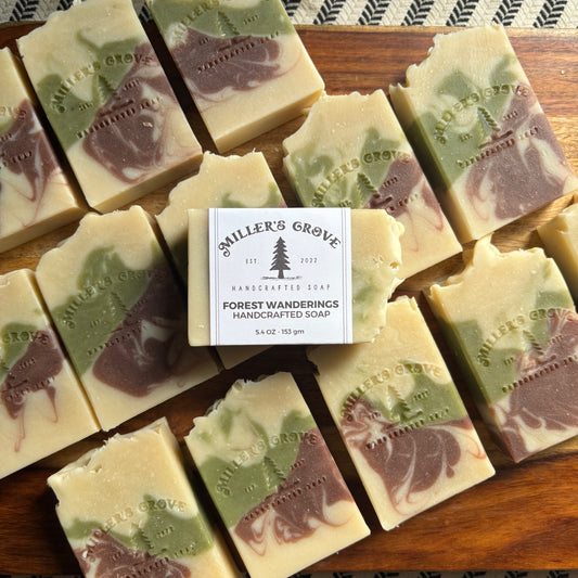 Forest Wanderings soap, millers grove