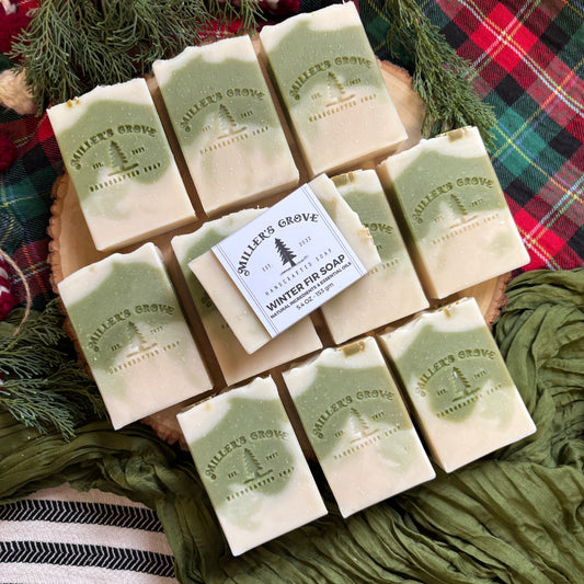 winter fir soap - millers grove