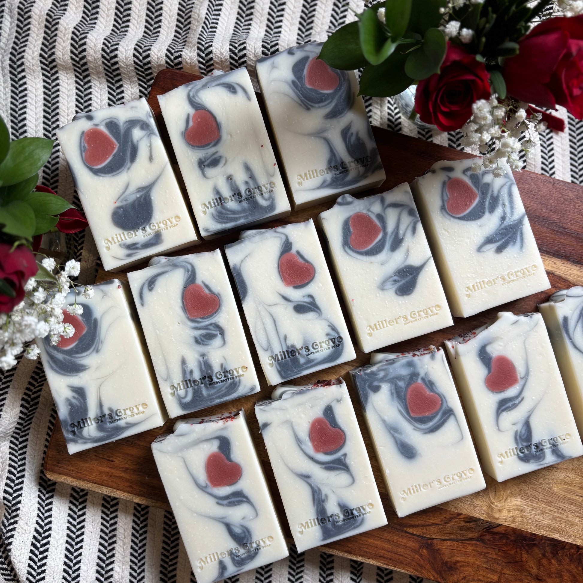 valentine soap - millers grove