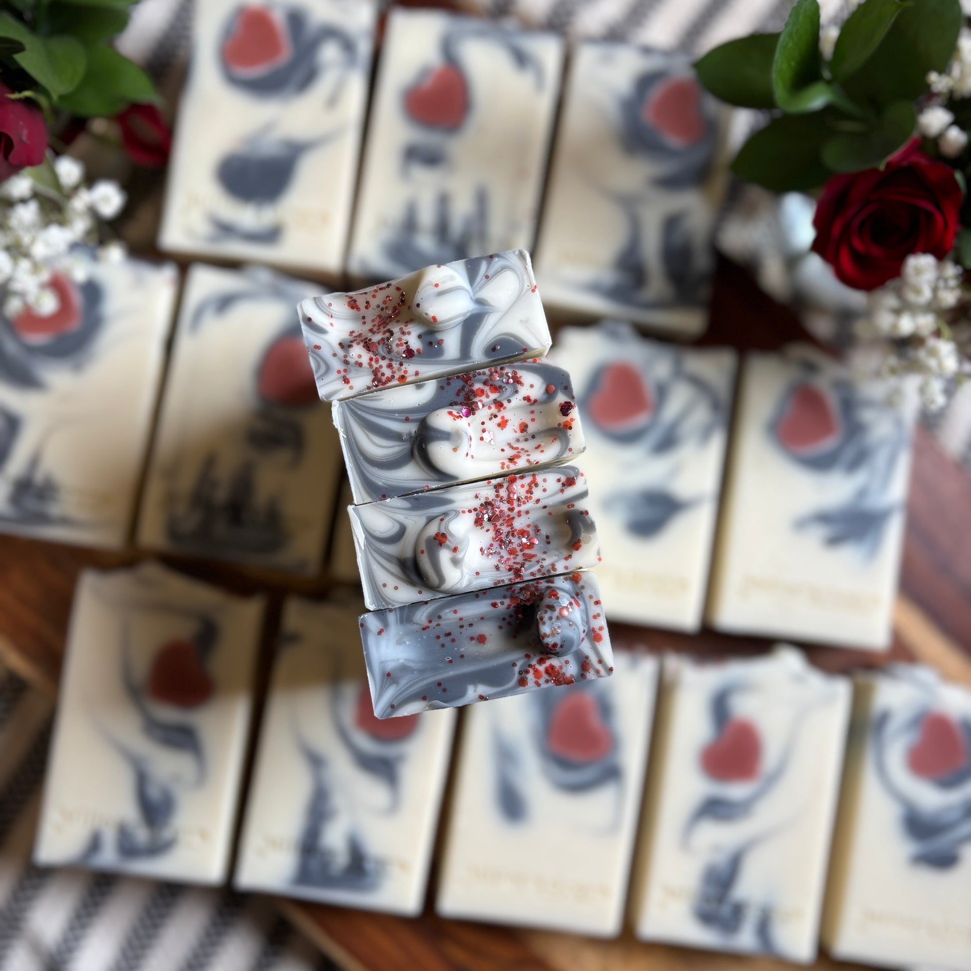 valentine soap - millers grove