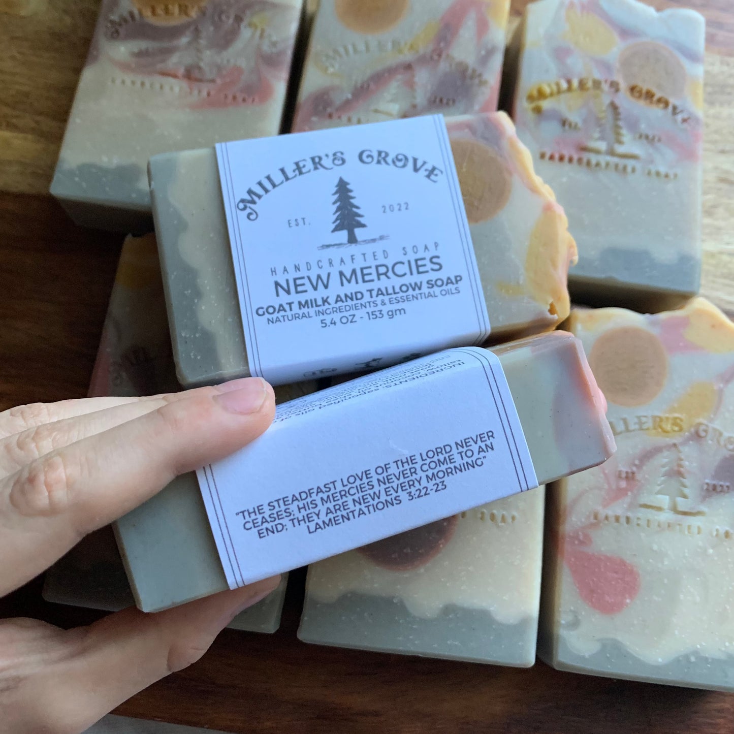 NEW MERCIES Bar Soap