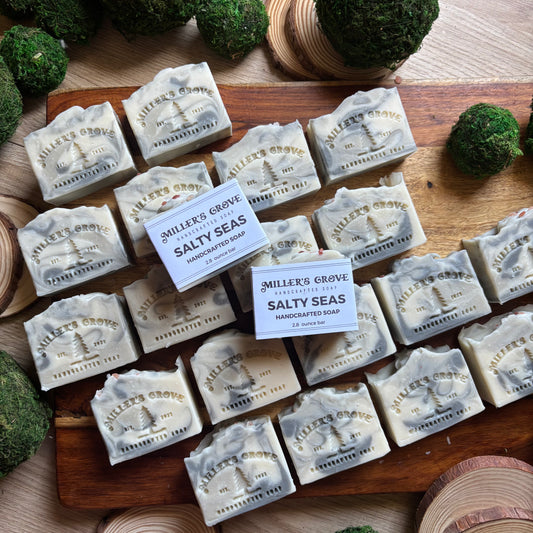 salty seas soap bar by millers grove
