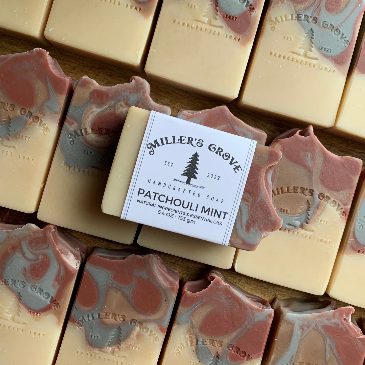 Patchouli Mint Soap - Miller's Grove Soap