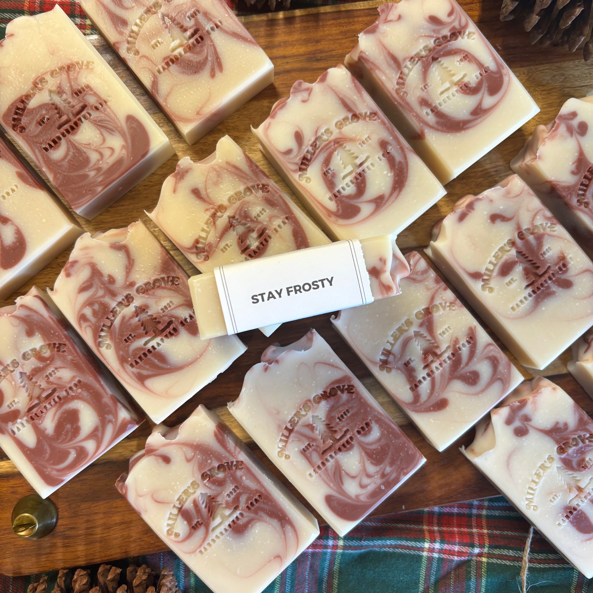 Peppermint Snow Soap Bar