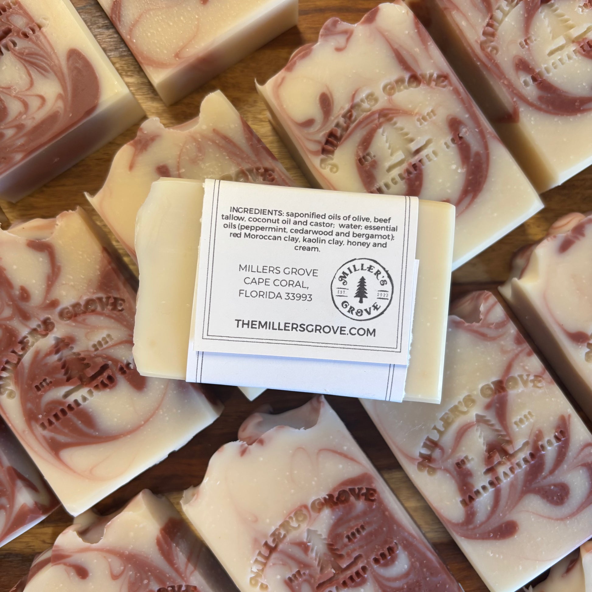 Peppermint Snow Soap Bar