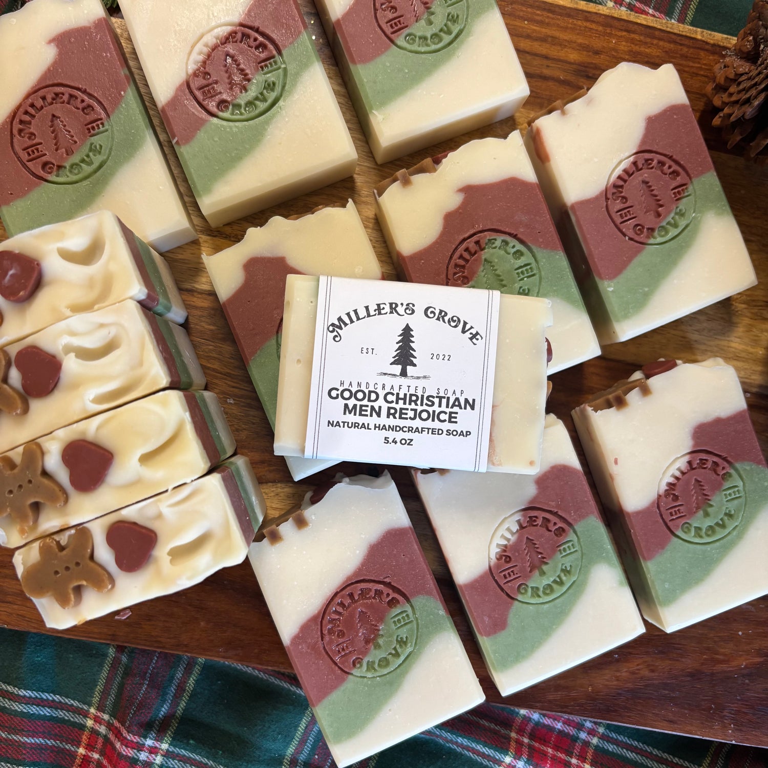 Good Christian Men Rejoice soap