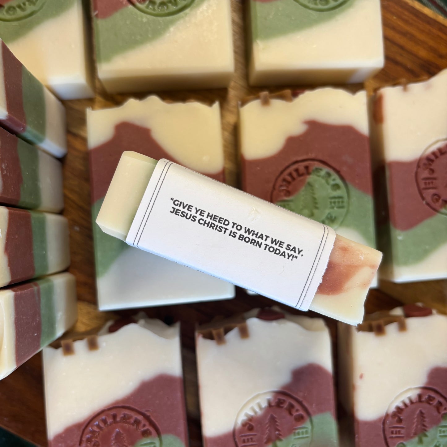 Good Christian Men rejoice soap