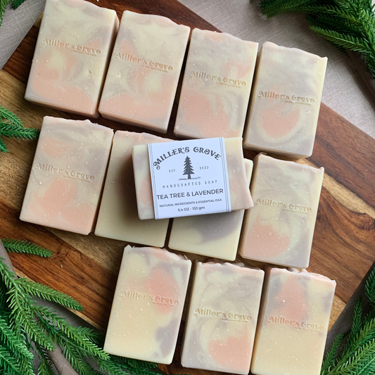 Tea Tree Lavender Soap Boar - Miller's Grove