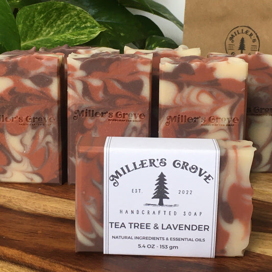 Lavender & Tea Tree Bar Soap - Miller's Grove