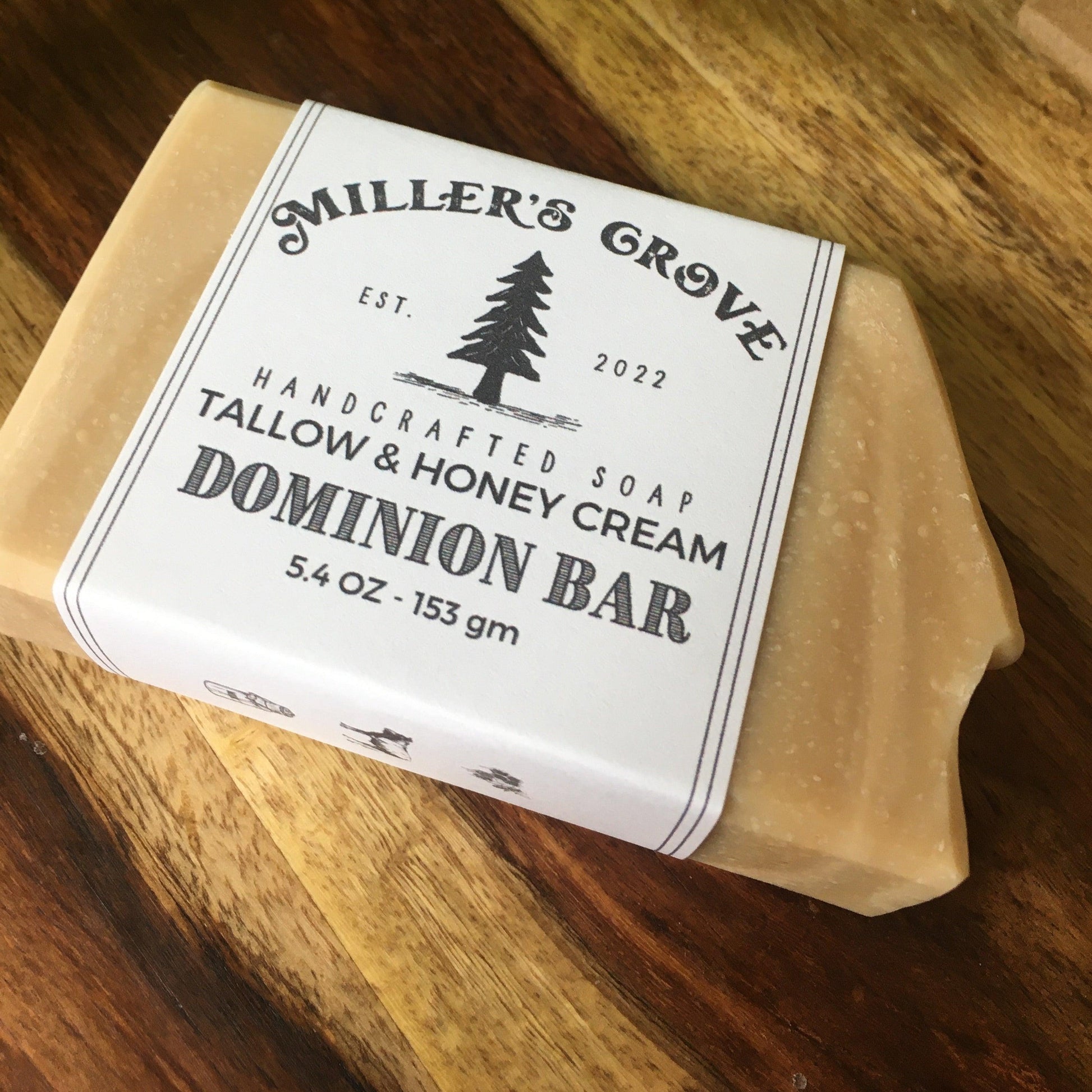 Tallow & Honey Cream DOMINION Bar Soap - Miller's Grove